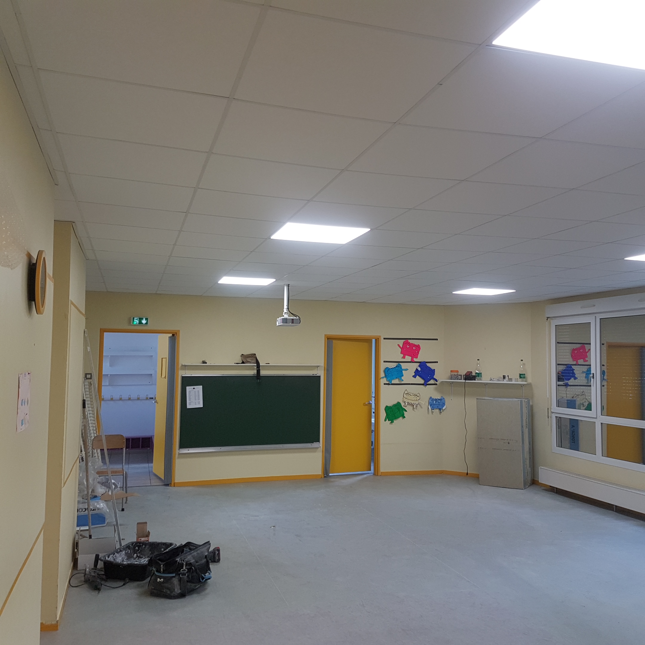 Travaux : Ecole Maternelle Des Grands Crus